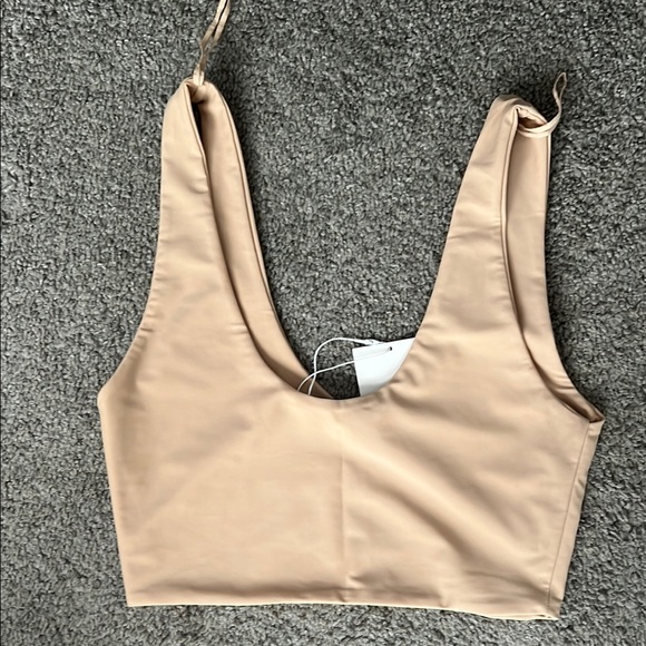 Women's Tan Bralette - Picture 4 of 5